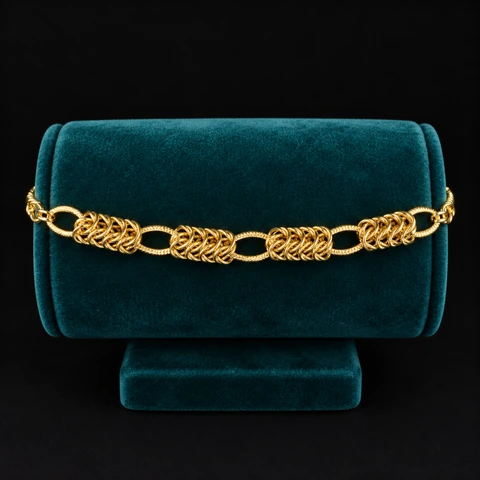 The Cécile Sonnet Bracelet on a jewelry display — AI-generated styling preview