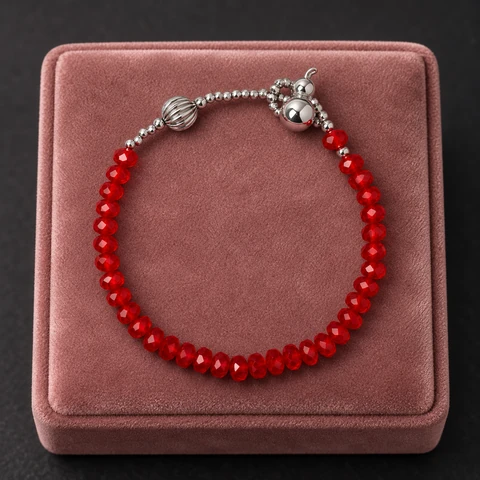 The Véronique Rhapsody Bracelet on a jewelry display — AI-generated styling preview