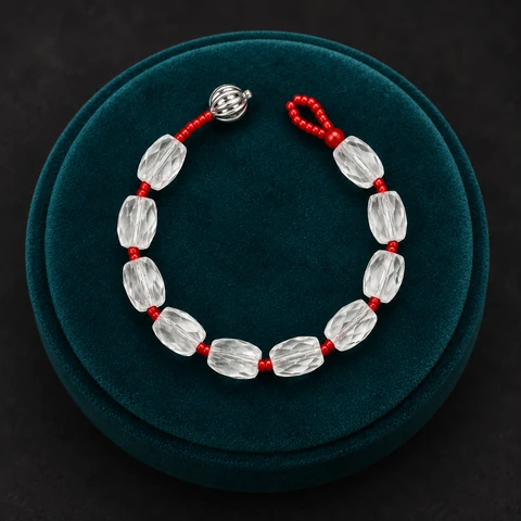 The Isolde Nocturne Bracelet on a jewelry display — AI-generated styling preview